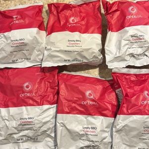 Lot of Optavia 6 bags of Smoky BBQ Crunchers “expired”